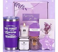 Birthday Pamper Gifts for Women, Unique Self Care Package Relaxation Spa Bath Set for Her, Wellbeing Get Well Soon Gifts for Women, Ladies Pamper Hamper Birthday Gifts for Friends, Mum, Sister, Wife