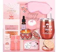 Birthday Pamper Hampers For Women, Pamper Gifts For Her Mother Birthday Present Relaxation Spa Gift Set Birthday Beauty Box Women Birthday Pamper Kit Birthday Bath Gift Care Package For Her