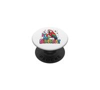 birthday parrot Party Design for Kids, Adults PopSockets Adhesive PopGrip