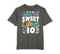 Birthday Party Celebration Sweets Candy Living The Sweet T-Shirt