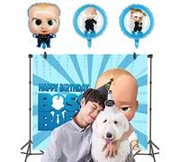 Birthday Party Decorations Boss Baby Balloons Birthday Boss Baby Boy Party Photo Backdrop Boss Baby Happy Birthday Backdrops Boss Baby Boy Backdrop Photography Background Boss Baby Photo Background