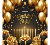 Birthday Party Guest Book Guest Celebrate this milestone in life with the perfect keepsake for your coworkers, friends and loved ones. Leave heartfelt ... with a beautiful design and space for photos.