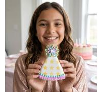 Birthday/Party Hat Cookie Cutter, 4" Made in USA by Ann Clark