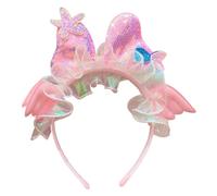 Birthday Party Headband For Kids Glittering Cartoon Hairband Girl Music Festival Headwear Holiday Celebration Headpiece Dancing Costume Headband
