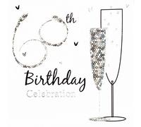 Birthday Party Invitations (Pack of 6) - 60th Birthday