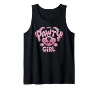 Birthday PAWTY Girl Let's Party Sister Training Dog Lover Tank Top