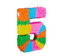 Birthday pinata 50.5 cm 0.2 kg festive number piñata Fillable Party Piñata