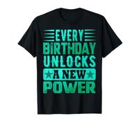 BIRTHDAY POWER UNLOCK - CELEBRATE LEVEL-UP STYLE T-Shirt