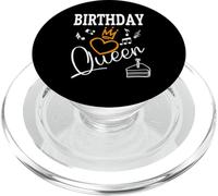 Birthday Queen Birthday Cake With Music Notes Birthday PopSockets PopGrip for MagSafe