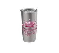 Birthday Queen Crown Hearts Stainless Steel Insulated Tumbler