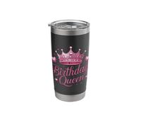 Birthday Queen Crown Hearts Stainless Steel Insulated Tumbler