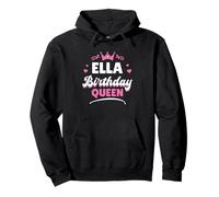 Birthday Queen Ella Pullover Hoodie