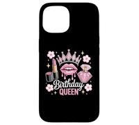 Birthday Queen Makeup Artist Diva Princess Cosmetology Case for iPhone 15