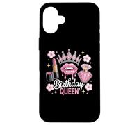 Birthday Queen Makeup Artist Diva Princess Cosmetology Case for iPhone 16 Plus