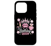 Birthday Queen Makeup Artist Diva Princess Cosmetology Case for iPhone 16 Pro