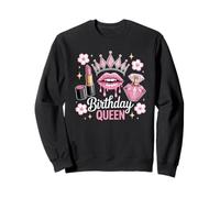 Birthday Queen Makeup Artist Diva Princess Cosmetology Sweatshirt