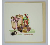 Birthday Quilling Card 3D Card Greeting Card Quilled Card