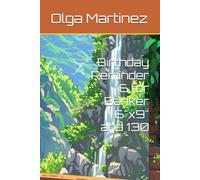 Birthday Reminder 6 for Banker 6"x9" and 130