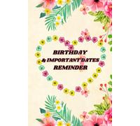 Birthday Reminder Book: Notebook for Recording Birthdays