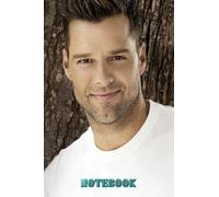 Birthday Reminder : Ricky Martin Notebook 105 pages , 6x9inch Lined Notebook Gift Ideas - Thankgiving Notebook #561