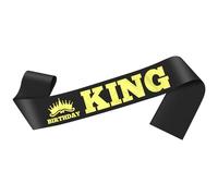 Birthday Sashes for Men Dad Black Satin Sash Banner Accessories with Gold Letter Birthday Party Decorations Gifts for Brother Husband Happy Birthdays Sashes for Him Men 18th 21st Birthdays Gift