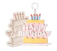 Birthday Silicone Molds for Chocolate | Epoxy Resin Casting Letters Molds,DIY Cake Decoration, Valentines Easter Bunny Candy Mold Party Decorations