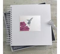 Birthday. Special Occasion. Card & Memory Book. Hummingbird Design. Hand Finished by WHITE COTTON CARDS (HU10)