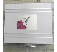Birthday. Special Occasion. Large Keepsake Box. Hummingbird Design. Hand Finished by WHITE COTTON CARDS (HU2X)