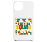 Birthday Squad Brick Builder Master Builder Kids Building Case for iPhone 13