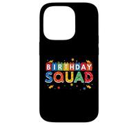 Birthday Squad Brick Building Block Builder Happy Birthday Case for iPhone 14 Pro
