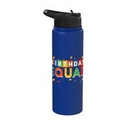 Birthday Squad Brick Building Block Builder Happy Birthday Stainless Steel Insulated Water Bottle