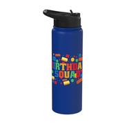 Birthday Squad Brick Building Block Happy Birthday Stainless Steel Insulated Water Bottle