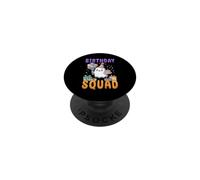 Birthday Squad Kids Happy Birthday Halloween Spooky Ghost PopSockets Adhesive PopGrip