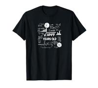 Birthday Square Root Math Problem Fun Calculation 43rd T-Shirt