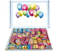 Birthday Sweet Box Gift Hamper | Extreme Sour Candy Box | 50 Count | Toxic Waste & Jawbreaker Selection | Ultimate Sour Challenge Gift for Kids & Adults