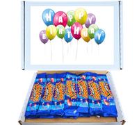 Birthday Sweet Box Gift Hamper | Wham Original Chew Bar 21 Pack Box Classic Retro Chewy Sweets with a Fizzy Sherbet Centre Tangy & Fruity Flavour | Perfect for Sharing, Gifting & Parties