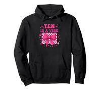 Birthday Ten Is A 10th Party Milestone Pullover Hoodie