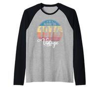 Birthday Vintage Birth Year 1974 Bday Raglan Baseball Tee
