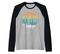 Birthday Vintage Birth Year 1974 Bday Raglan Baseball Tee