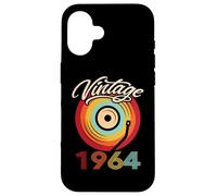 Birthday Vinyl Vintage 1964 Retro Record LP Case for iPhone 16