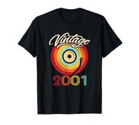 Birthday Vinyl Vintage 2001 Retro Record LP T-Shirt
