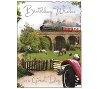 Birthday Wishes for a Great Day Card