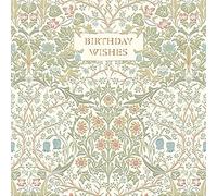 Birthday Wishes Wallpaper Birthday Greeting Card William Morris & Co Cards IJ0066