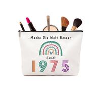 Birthday Woman, Gifts for 60 50 40 30 18 16 13 Birthday Woman Makeup Bag, 1975 03, 1975-03