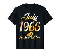 Birthday Women girl Sunflower July 1966 Limited Edition T-Shirt