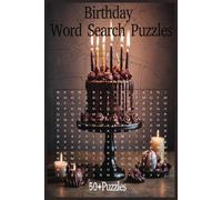 Birthday Word Search Puzzle Game Book.: Brain Game Word Search with Easy Challenge Puzzle For Adults, Seniors and Teen!