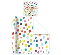 Birthday Wrapping Paper 10 Sheets,Colored Pattern Birthday Wrapping Tissue Paper for Gift Bags Crafts,27.56 x 19.66 Inch (Style N)