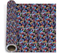 Birthday Wrapping Paper 3 x Wrapping Paper Kids Spiderman Design