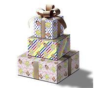 Birthday Wrapping Paper - Personalised Photo Gift Wrap With Face, Age & Custom Backgrounds. Single Sheet Or Up To 5m Roll. 1st 2nd 3rd 4th 5th 6th 7th 8th 9th 10th 11th 12th 13th 14th 15th 16th 17th