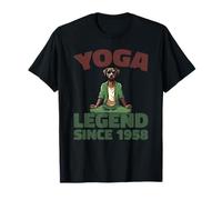 Birthday Yoga Yogi - Training Born in 1958 T-Shirt